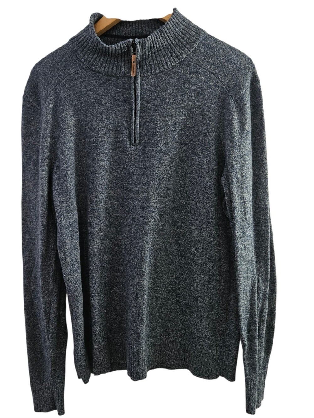Smartwool Men's Charcoal Heather Half-Zip Sweater Size Medium